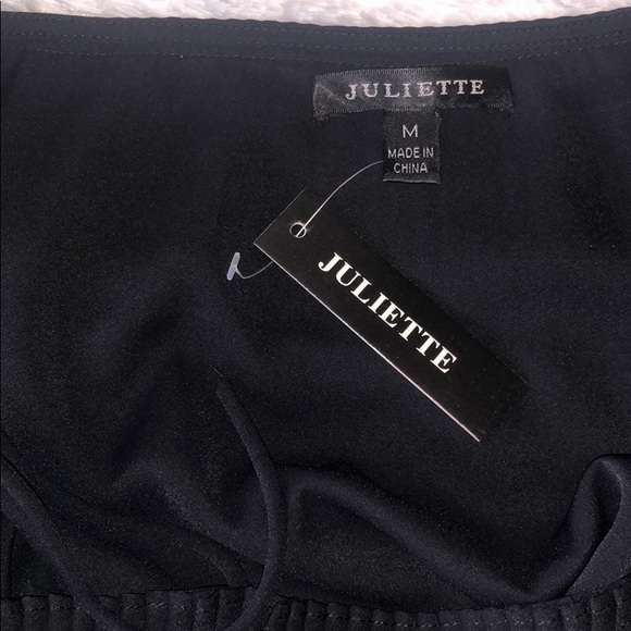 JULIETTE Off The Shoulder with Pleated Ruffle Top - Picture 9 of 9